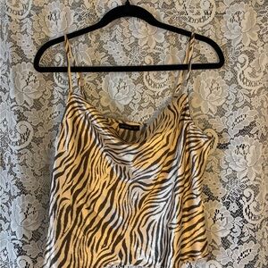 Cotton On Zebra Stripe Cami Top